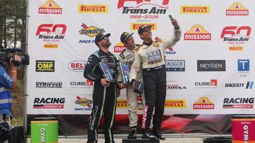 Matthew Brabham Holds Off Paul Menard for TA Victory at Road Atlanta
